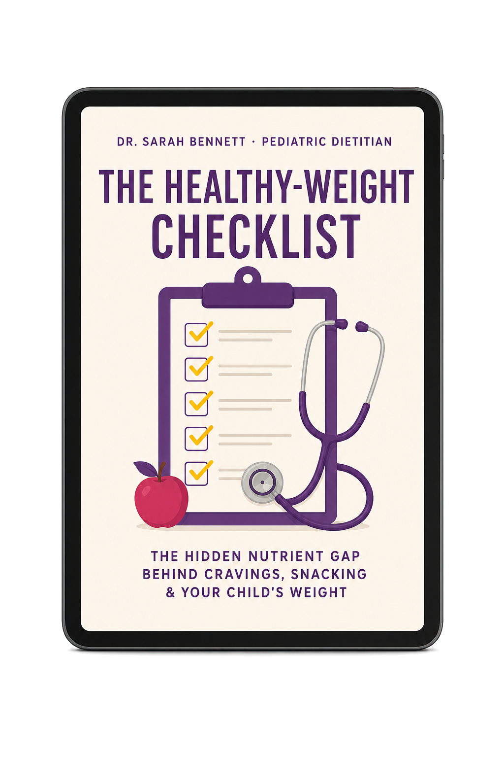 Dr. Sarah Bennett's Healthy-Weight Checklist