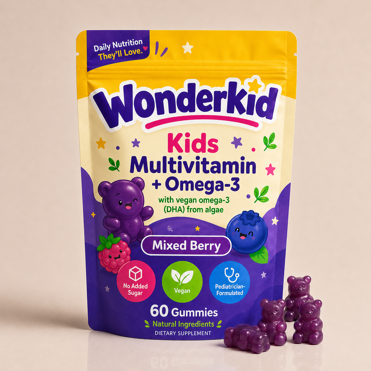 Kids Multivitamin + Omega-3